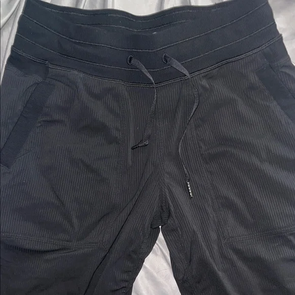 Lululemon Athletica Black Track Pants - Picture 3 of 4